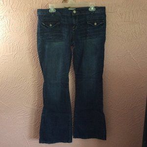 Womens Aeropostale Hailey Flare Denim Jeans